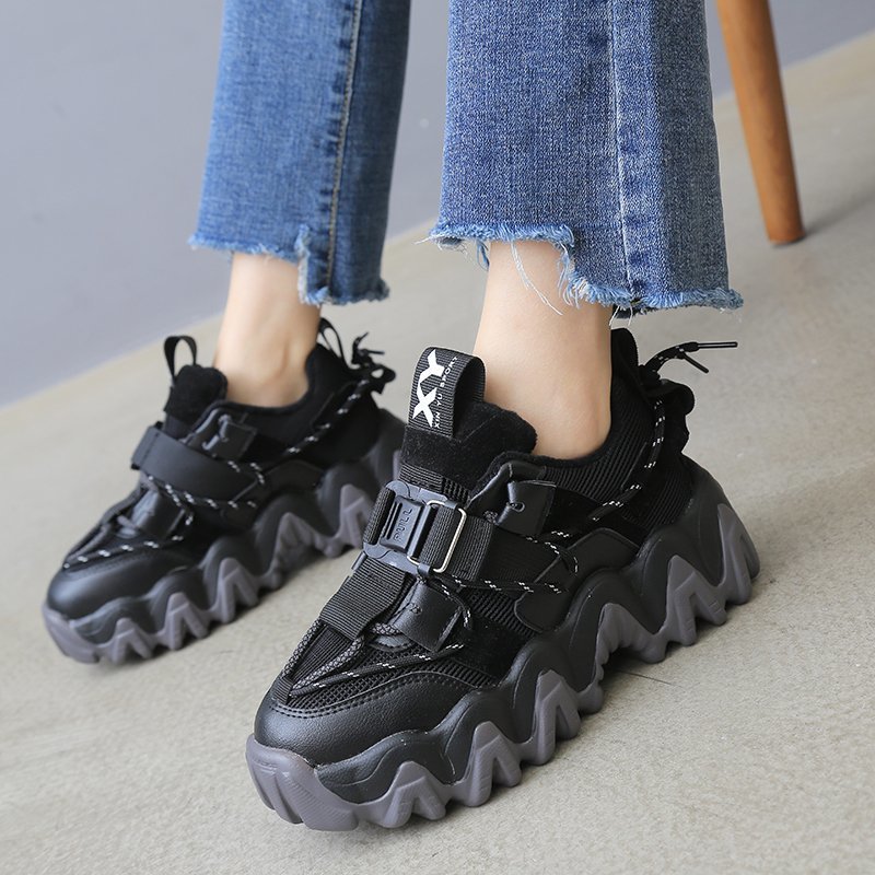 Sneakers-Platform-Wanita-Musim-Gugur-Musim-Dingin-2021-Sepatu-Kasual-Gesper-Jaring-Modis-Sneakers-Siswa-Flat